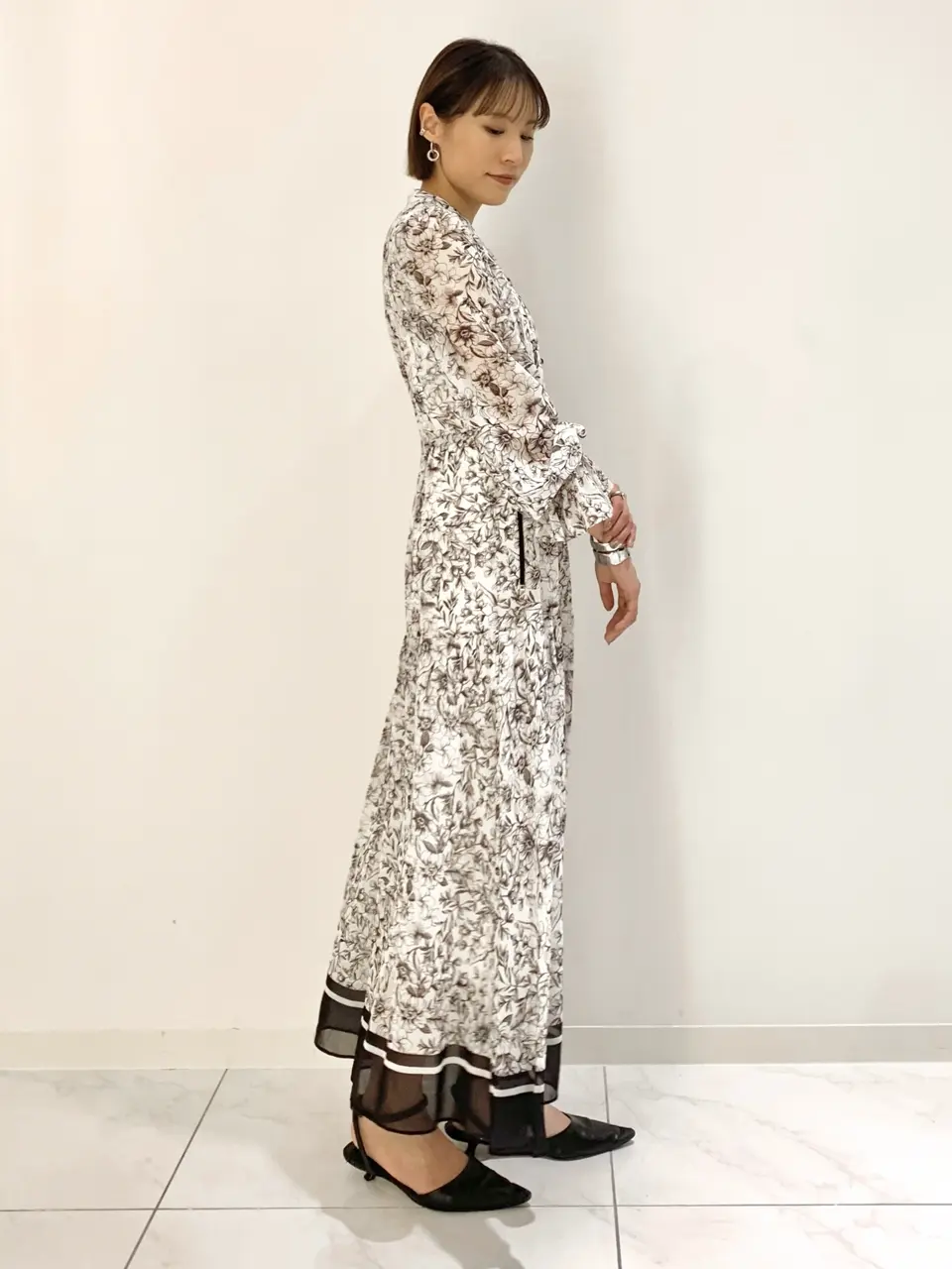 GRACE CONTINENTAL haruka iwasaki コーディネート画像