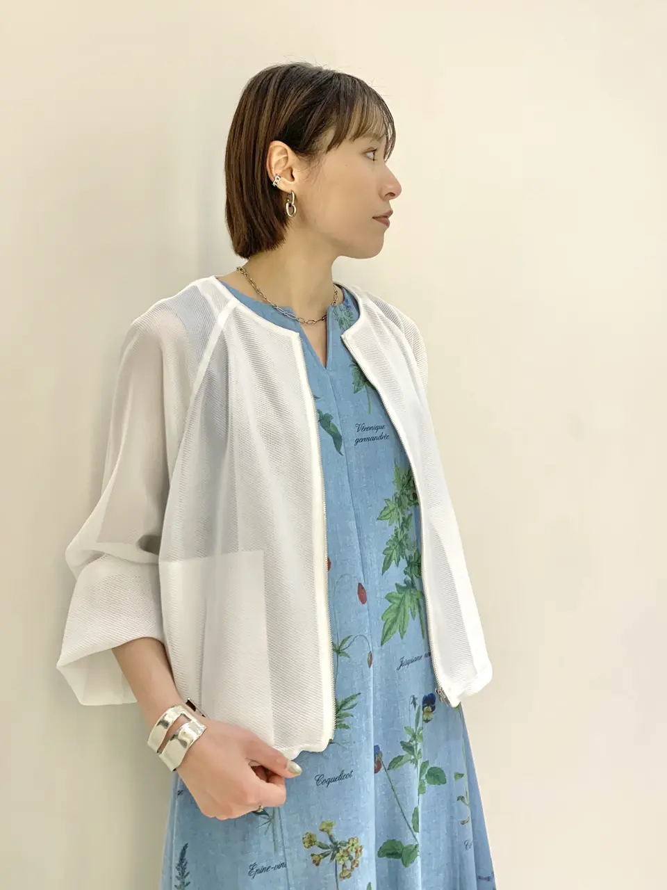 GRACE CONTINENTAL haruka iwasaki コーディネート画像