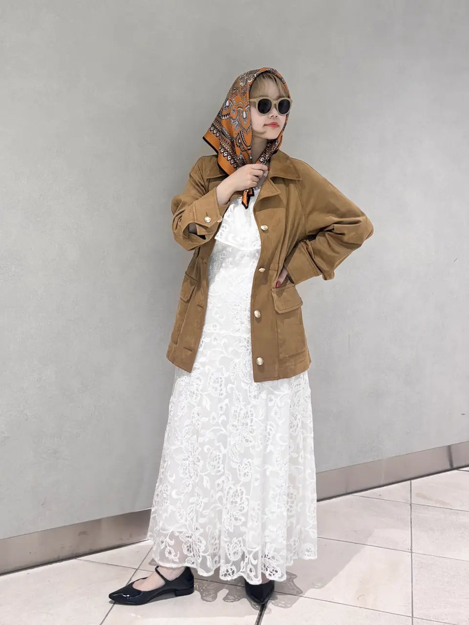 GRACE CONTINENTAL SAYUMI Nagashima コーディネート画像