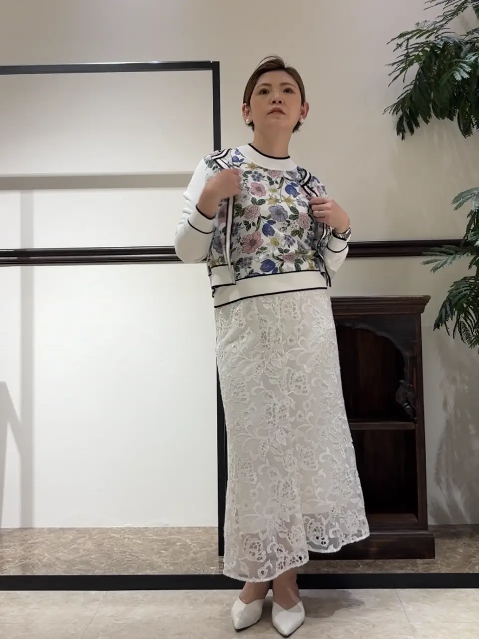 GRACE CONTINENTAL N.YURI コーディネート画像