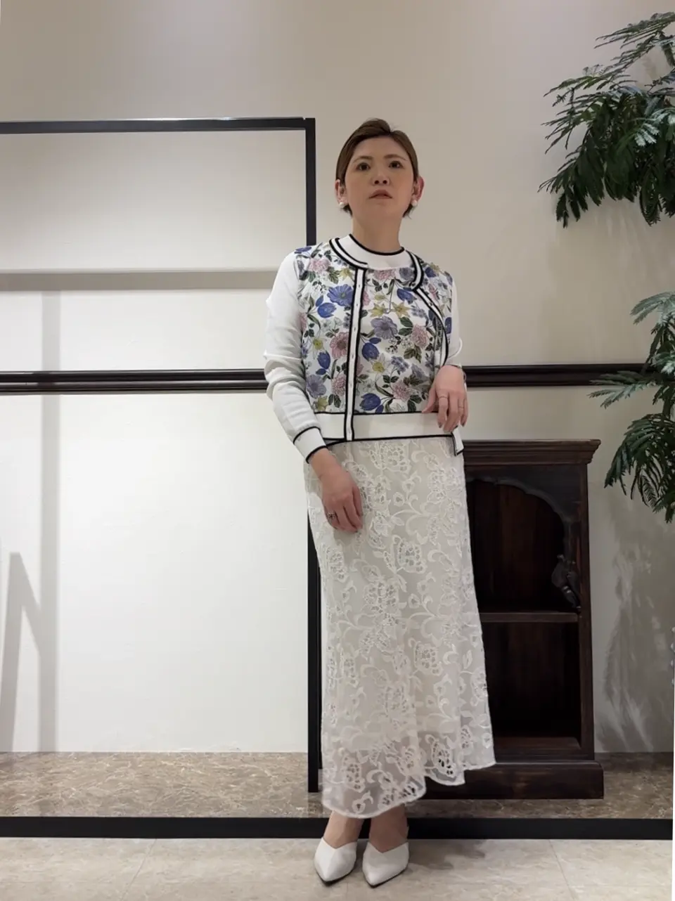 GRACE CONTINENTAL N.YURI コーディネート画像