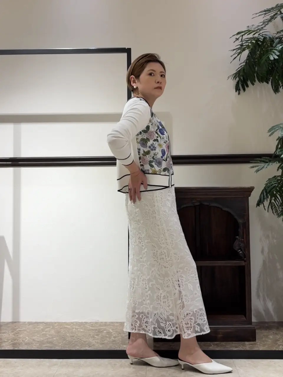 GRACE CONTINENTAL N.YURI コーディネート画像