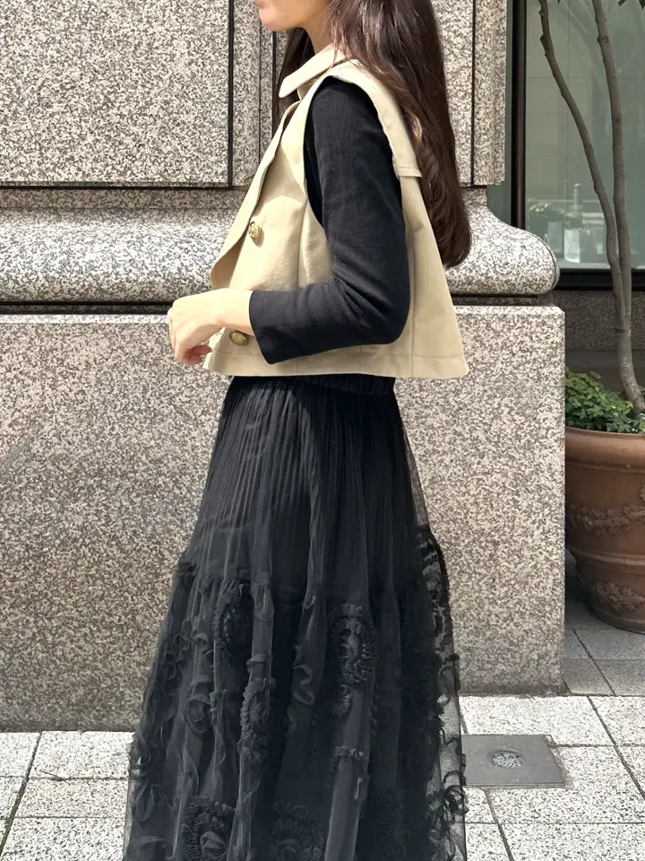 GRACE CONTINENTAL ERINA KATO コーディネート画像