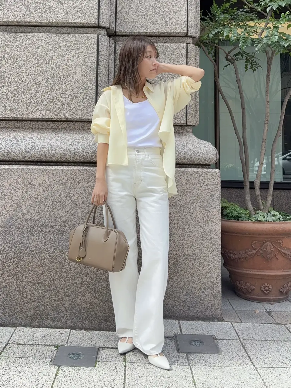 GRACE CONTINENTAL yukimi yonee コーディネート画像