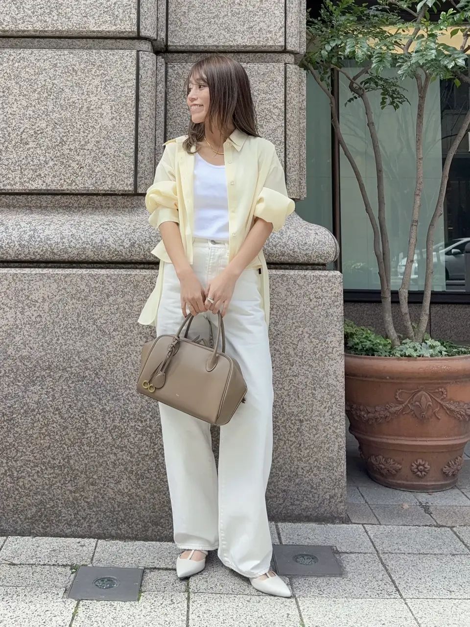 GRACE CONTINENTAL yukimi yonee コーディネート画像