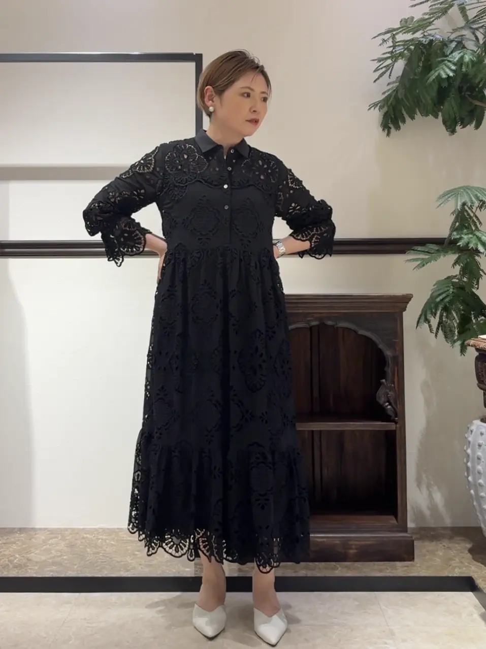 GRACE CONTINENTAL N.YURI コーディネート画像