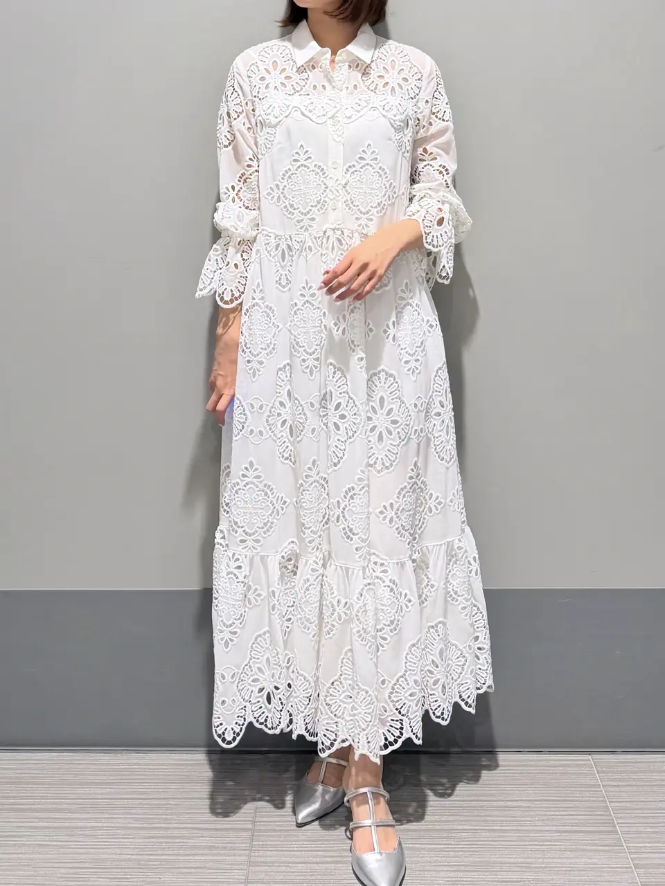 GRACE CONTINENTAL MORITA AI コーディネート画像