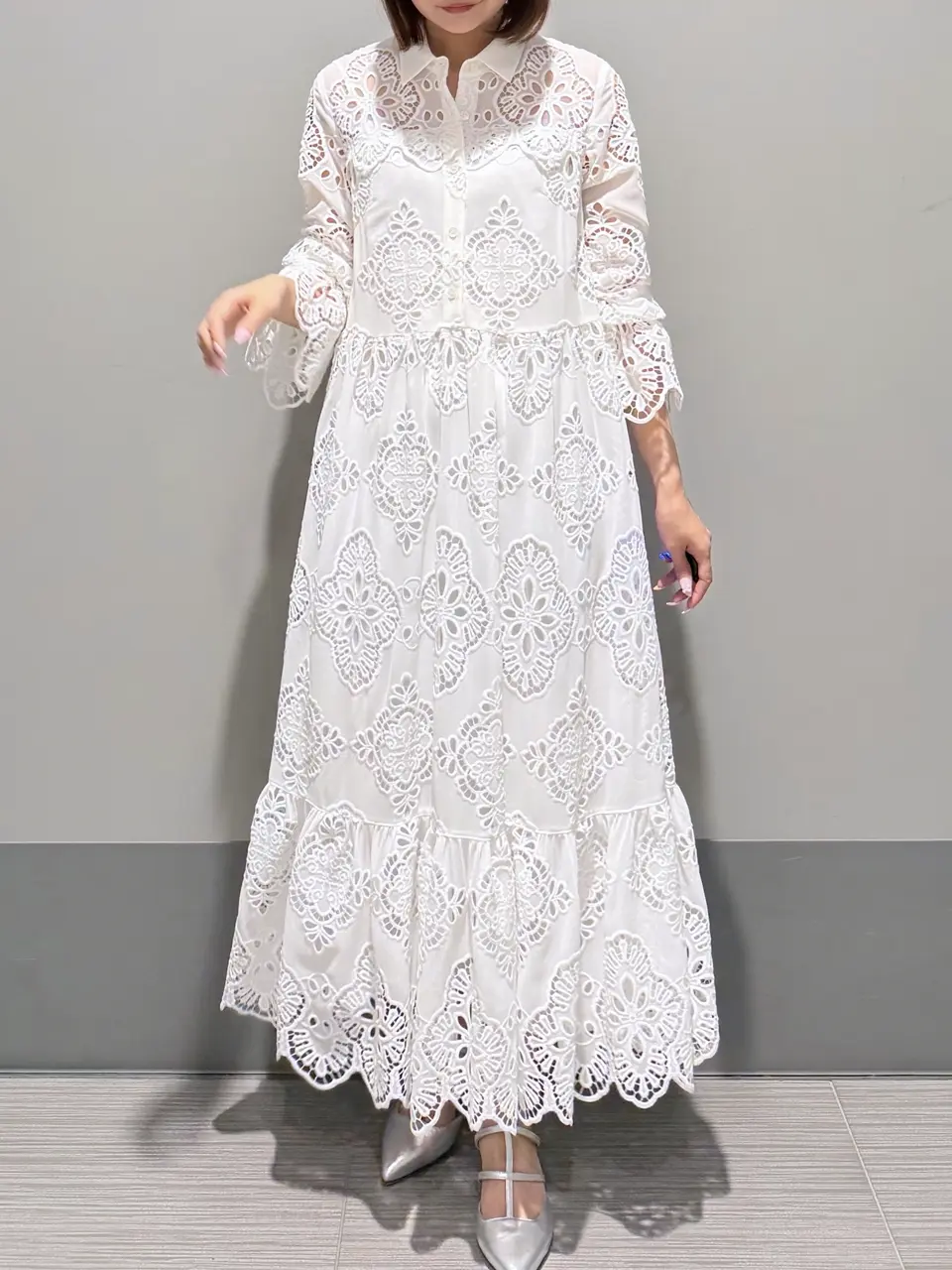 GRACE CONTINENTAL MORITA AI コーディネート画像