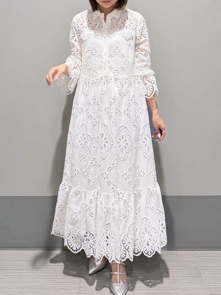 GRACE CONTINENTAL MORITA AI コーディネート画像