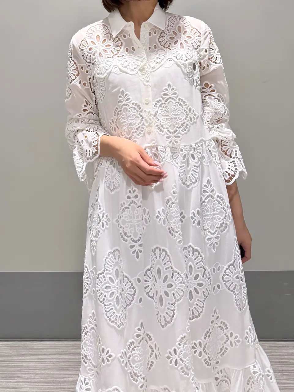 GRACE CONTINENTAL MORITA AI コーディネート画像