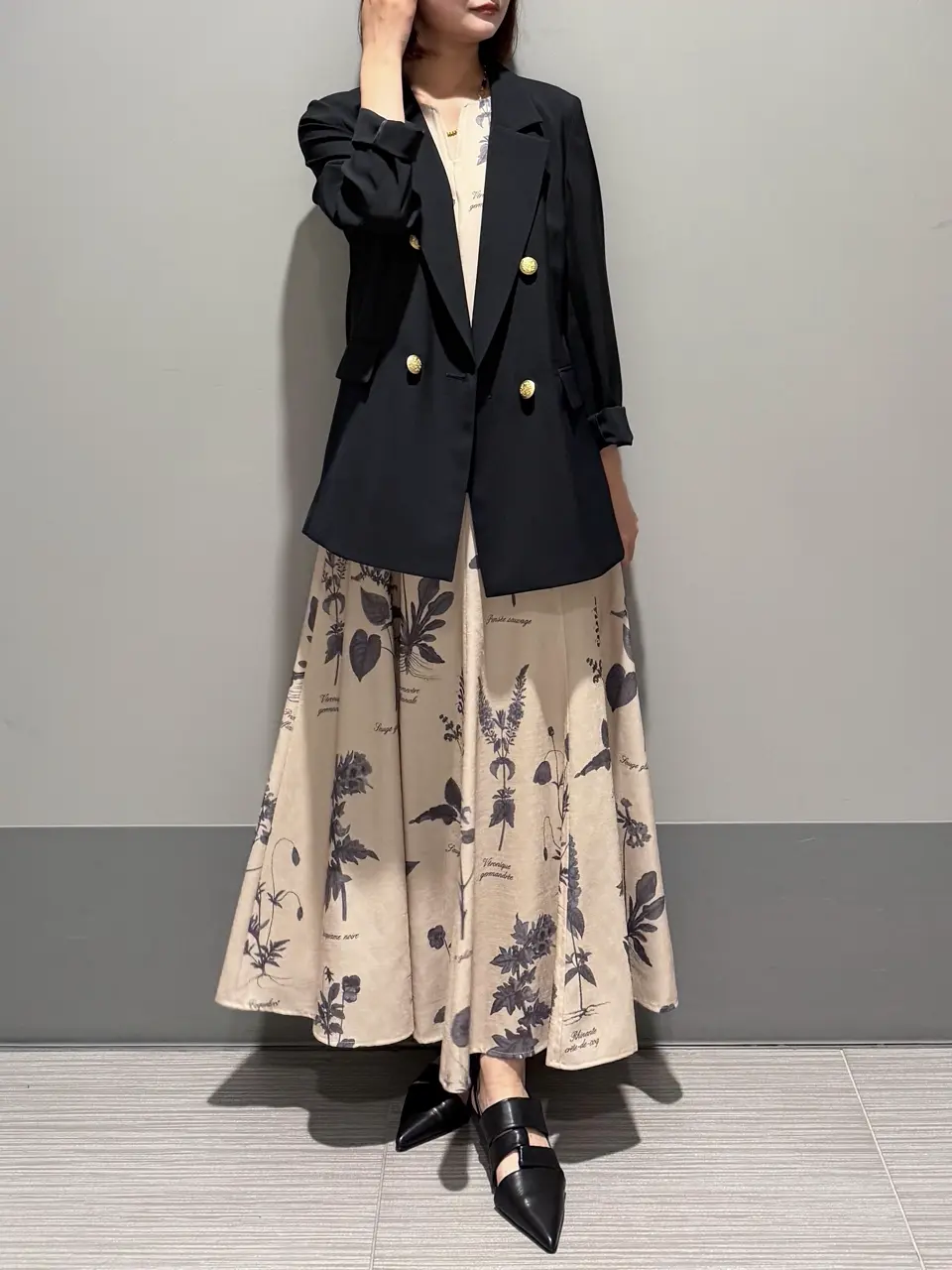 GRACE CONTINENTAL MORITA AI コーディネート画像