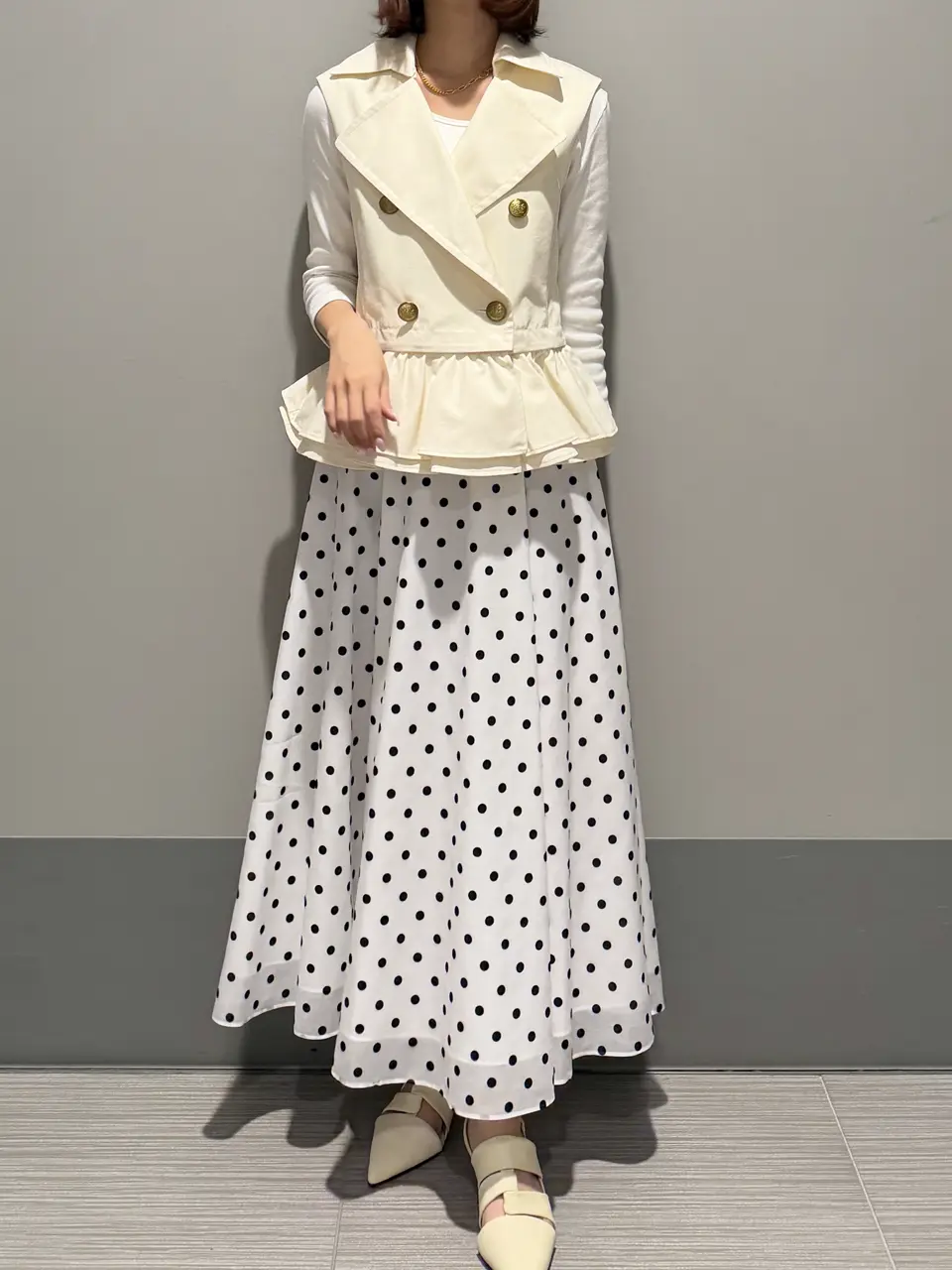 GRACE CONTINENTAL MORITA AI コーディネート画像