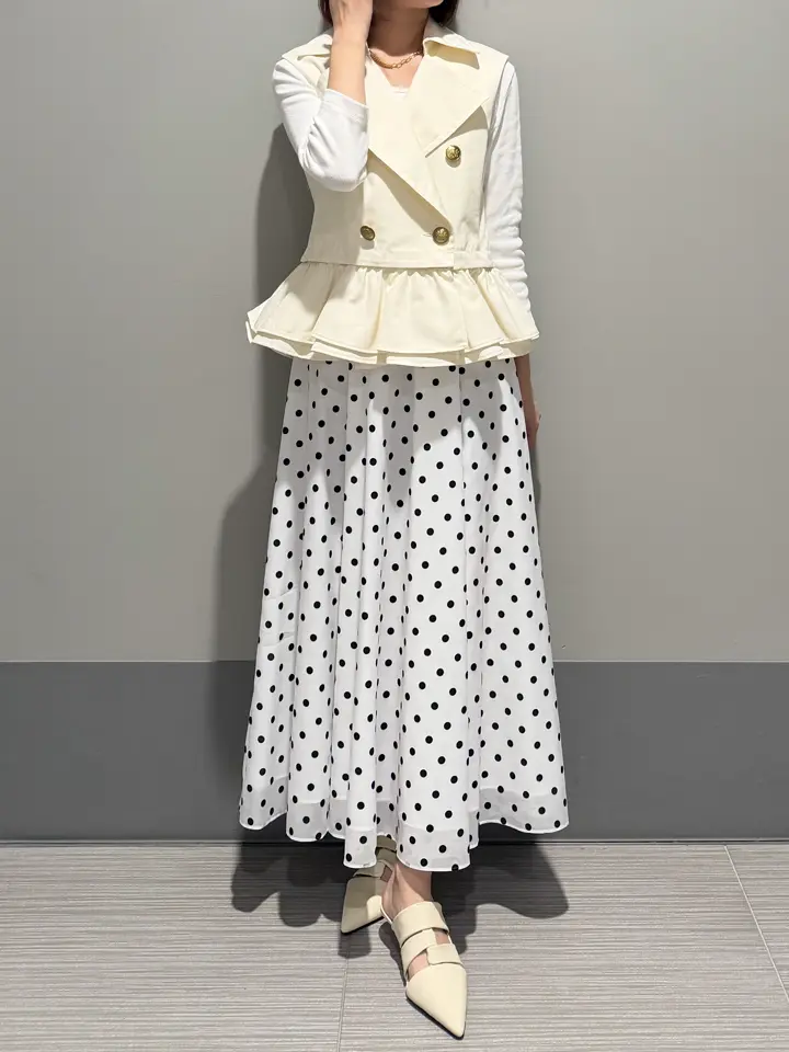 GRACE CONTINENTAL MORITA AI コーディネート画像