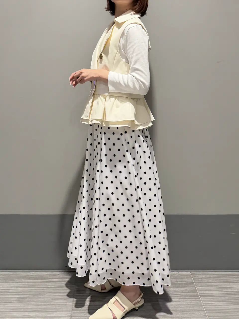 GRACE CONTINENTAL MORITA AI コーディネート画像