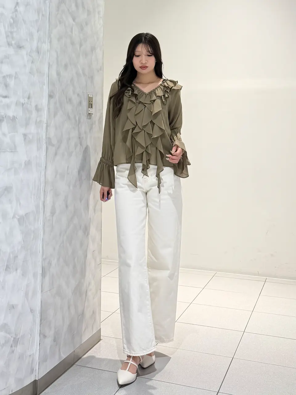 GRACE CONTINENTAL momo コーディネート画像