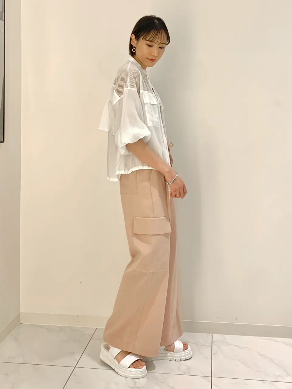 GRACE CONTINENTAL haruka iwasaki コーディネート画像