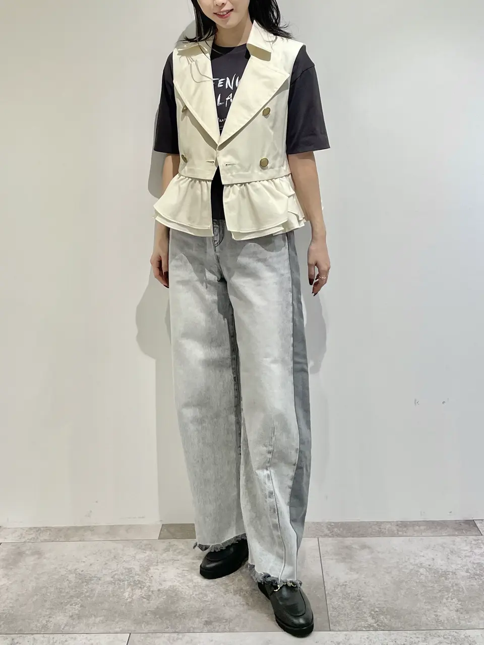 GRACE CONTINENTAL 端場 わかな コーディネート画像