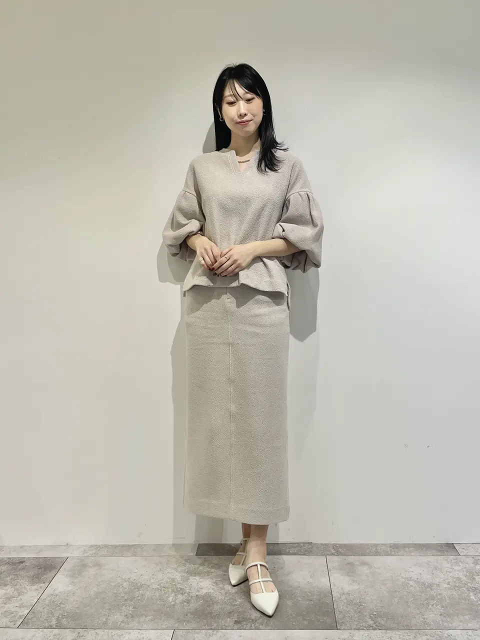  端場 わかな コーディネート画像