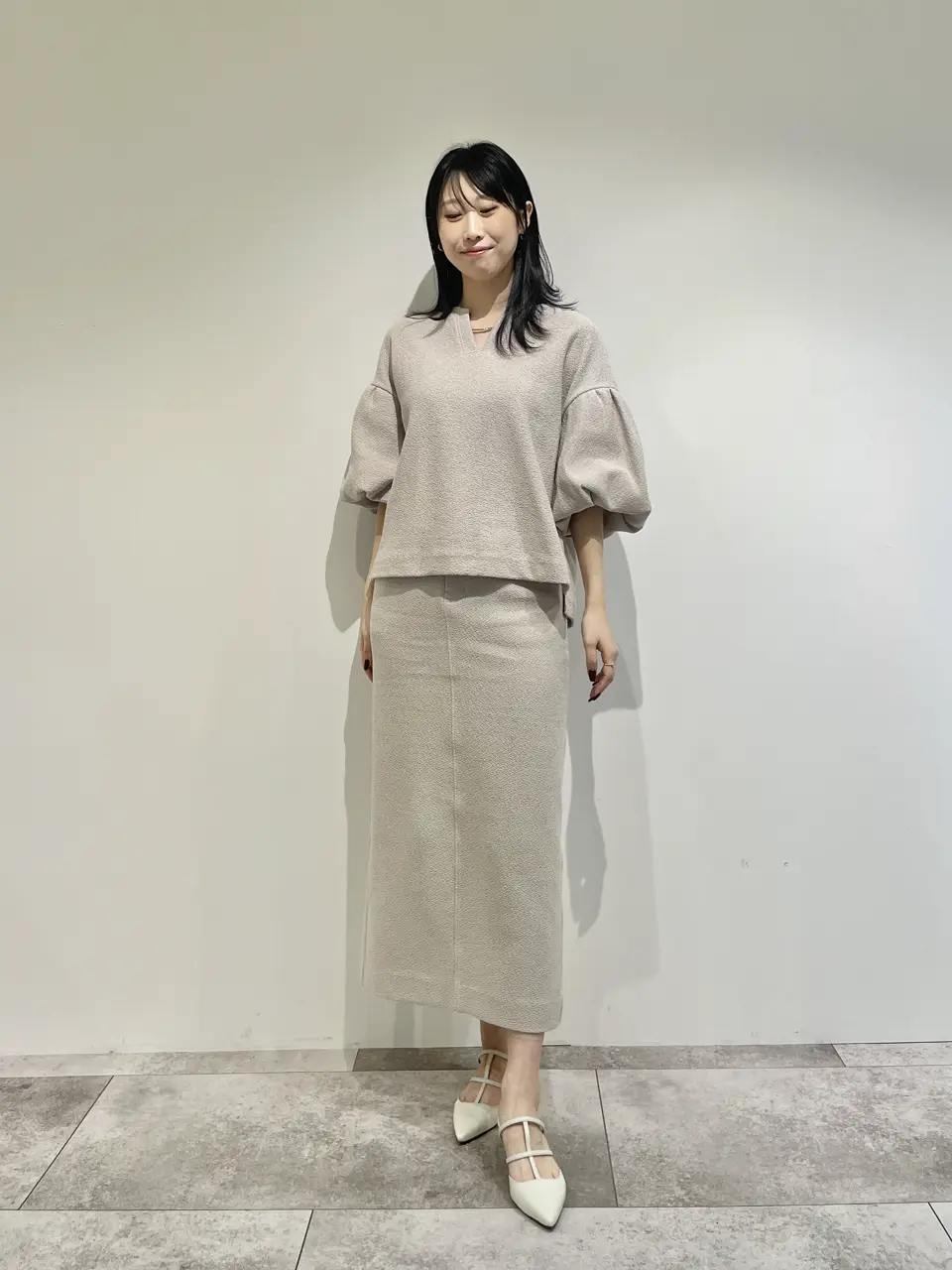 GRACE CONTINENTAL 端場 わかな コーディネート画像