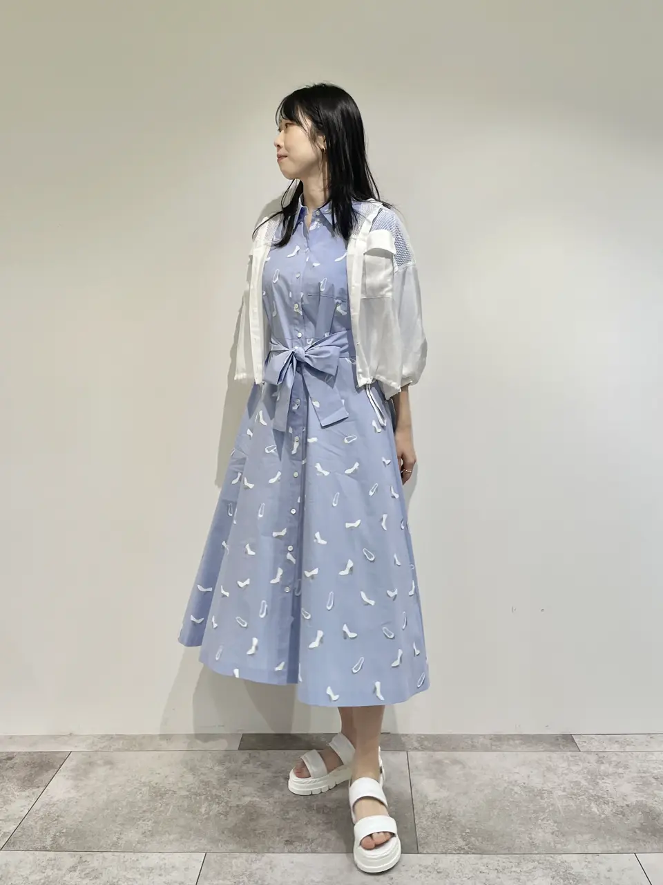 GRACE CONTINENTAL 端場 わかな コーディネート画像