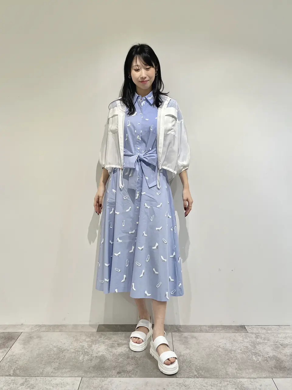 GRACE CONTINENTAL 端場 わかな コーディネート画像