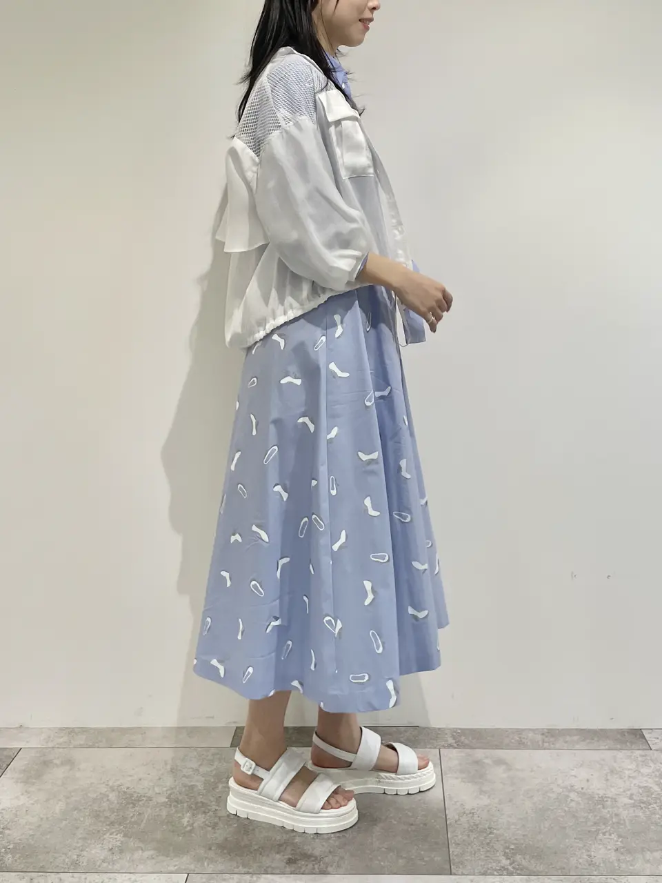 GRACE CONTINENTAL 端場 わかな コーディネート画像