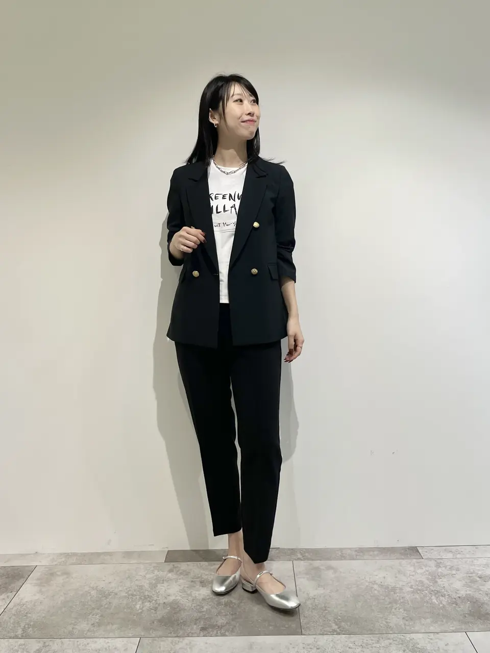  端場 わかな コーディネート画像