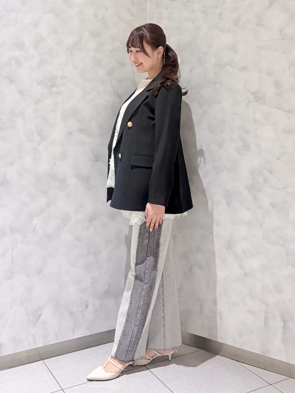 GRACE CONTINENTAL 根本　紗良 コーディネート画像