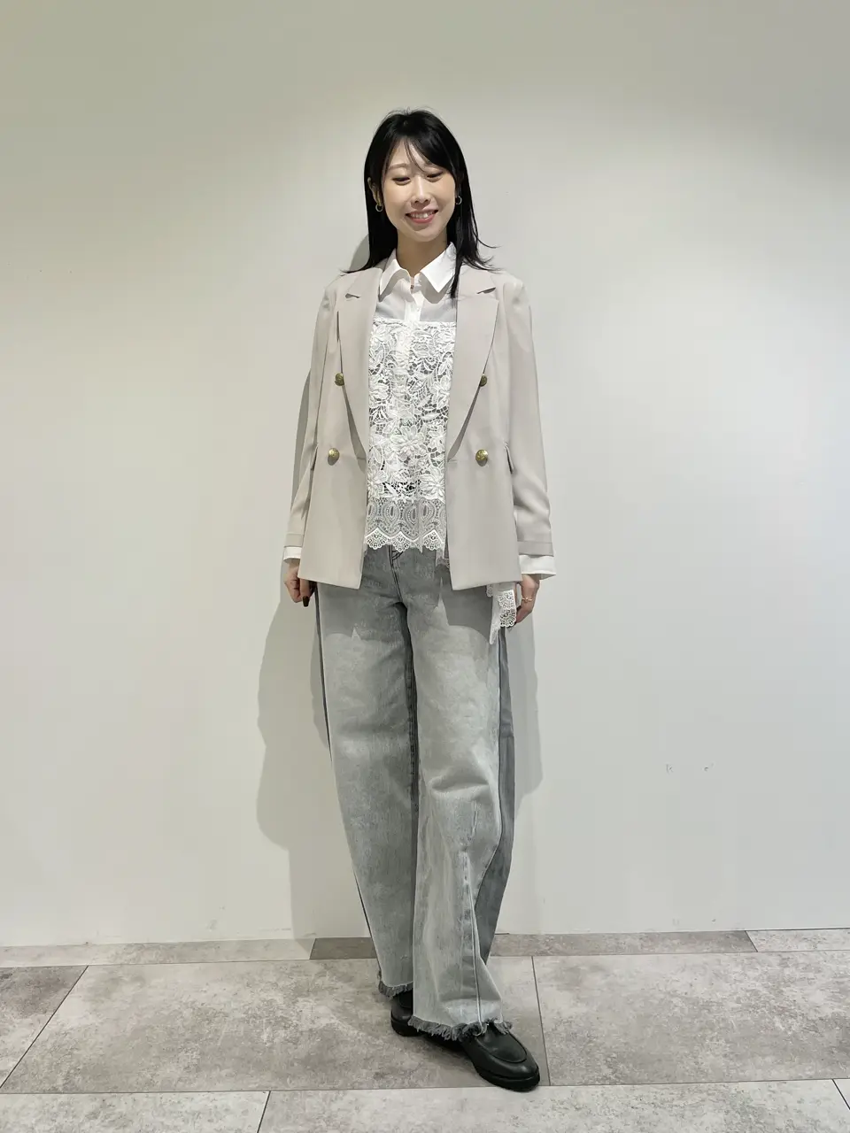  端場 わかな コーディネート画像