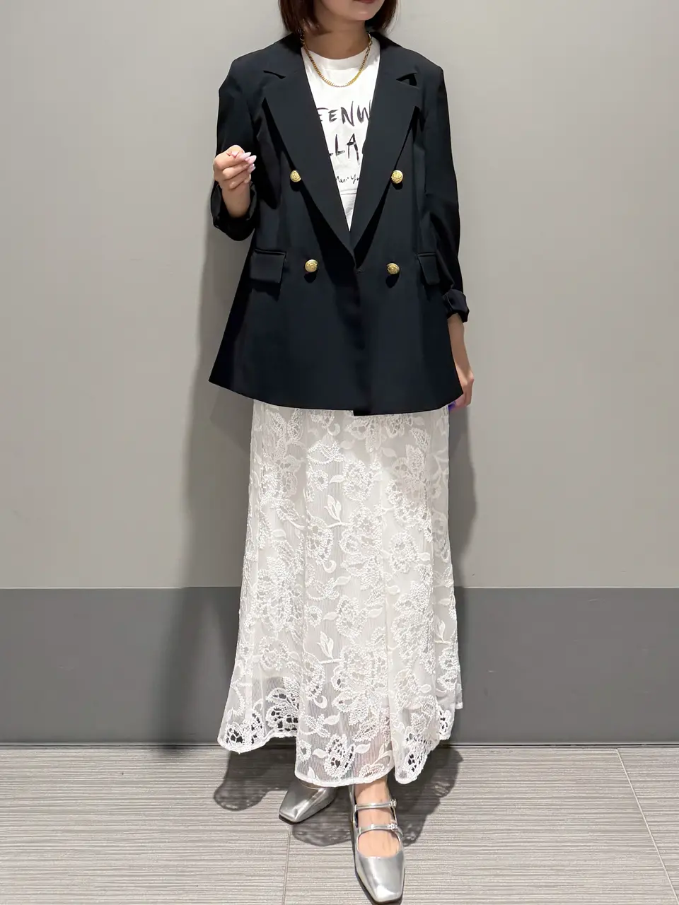 GRACE CONTINENTAL MORITA AI コーディネート画像