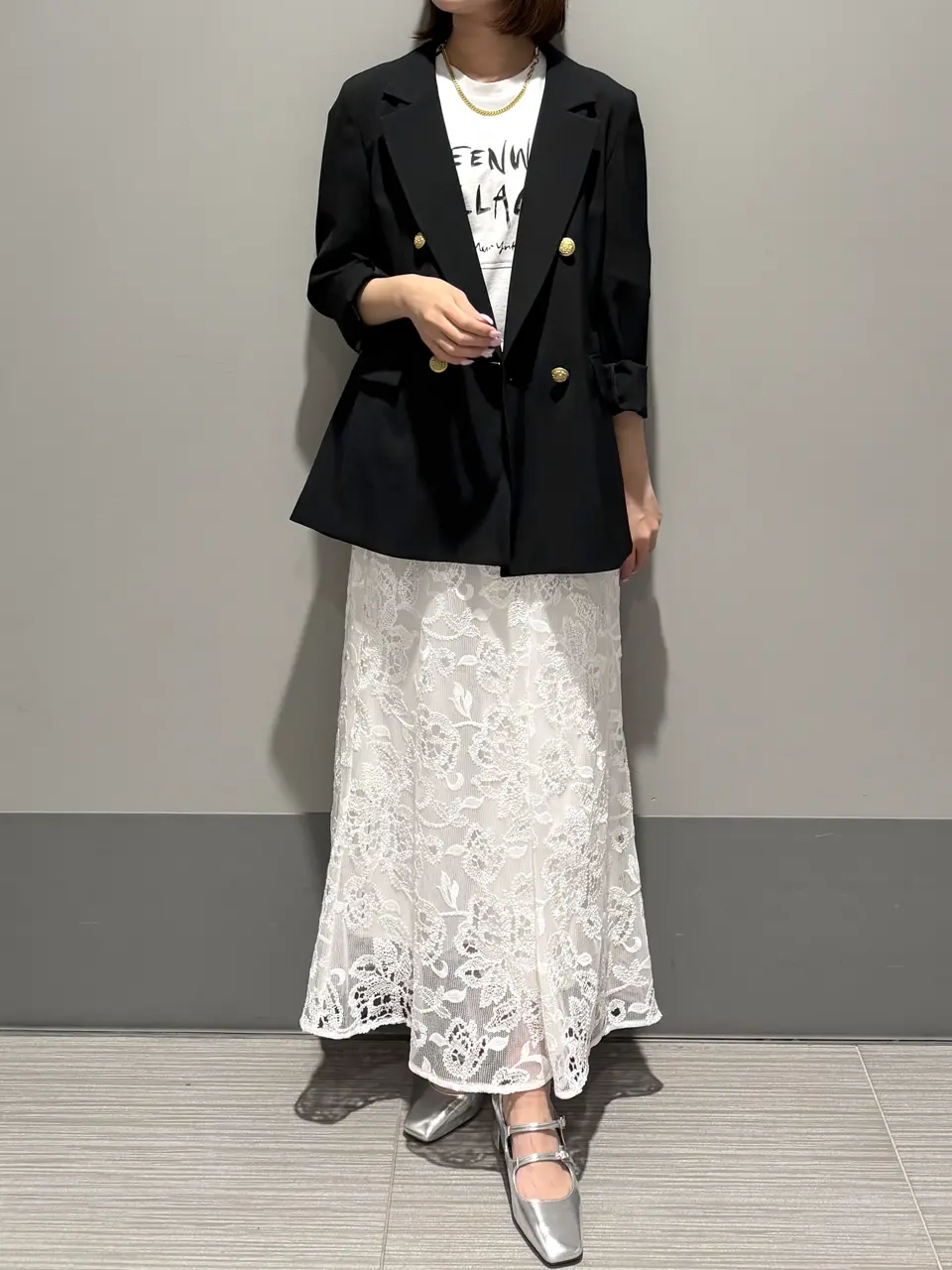 GRACE CONTINENTAL MORITA AI コーディネート画像