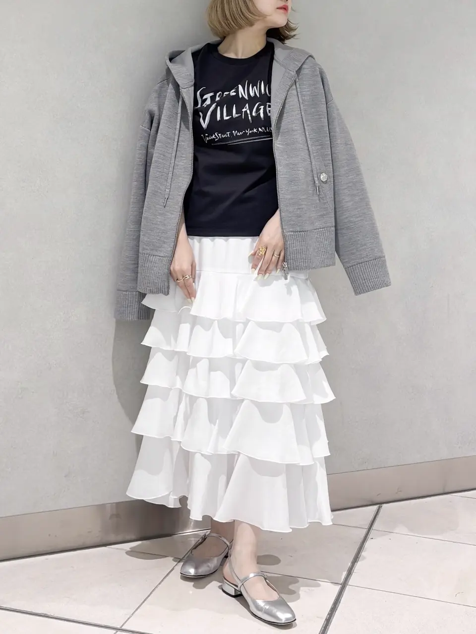 GRACE CONTINENTAL SAYUMI Nagashima コーディネート画像