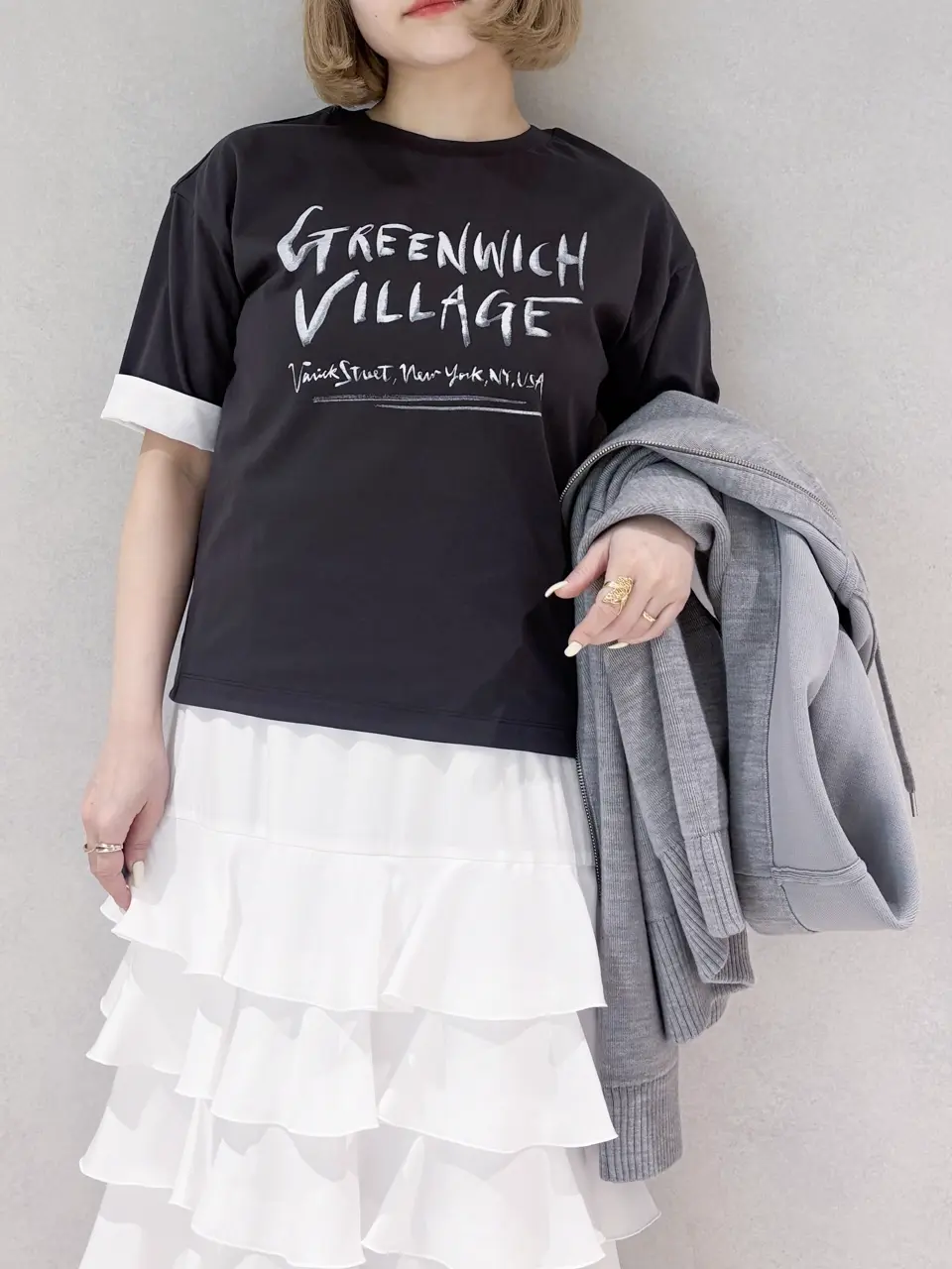 GRACE CONTINENTAL SAYUMI Nagashima コーディネート画像