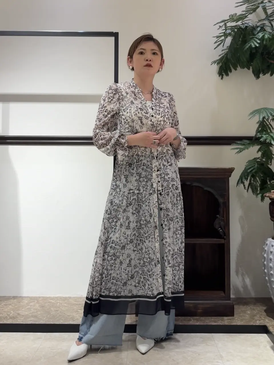 GRACE CONTINENTAL N.YURI コーディネート画像