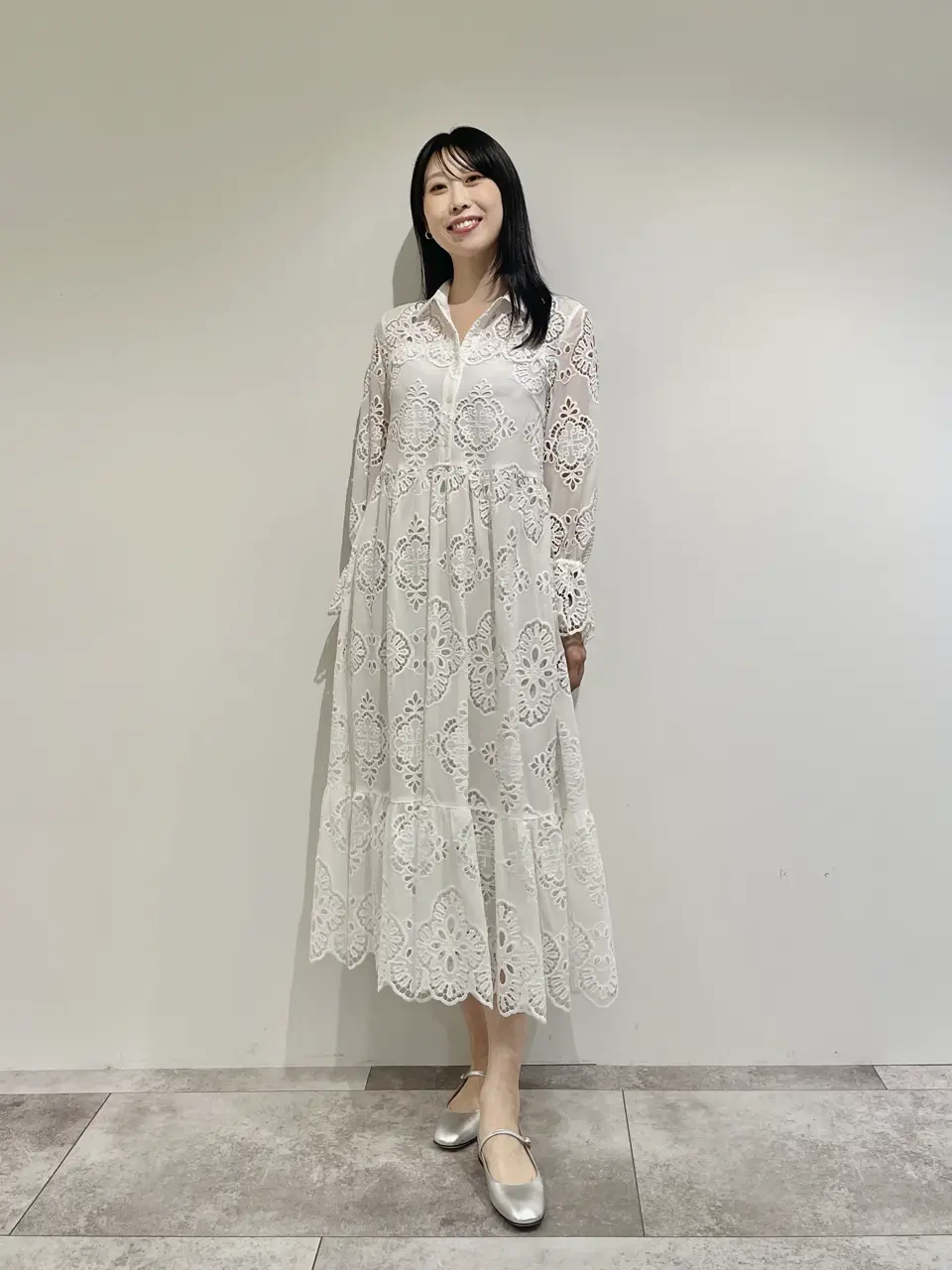  端場 わかな コーディネート画像