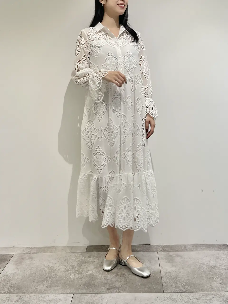 GRACE CONTINENTAL 端場 わかな コーディネート画像