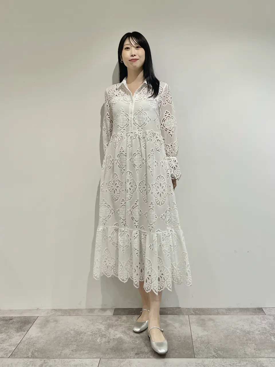 GRACE CONTINENTAL 端場 わかな コーディネート画像