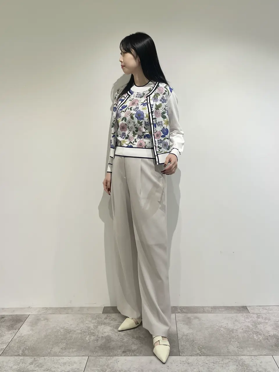 GRACE CONTINENTAL 端場 わかな コーディネート画像