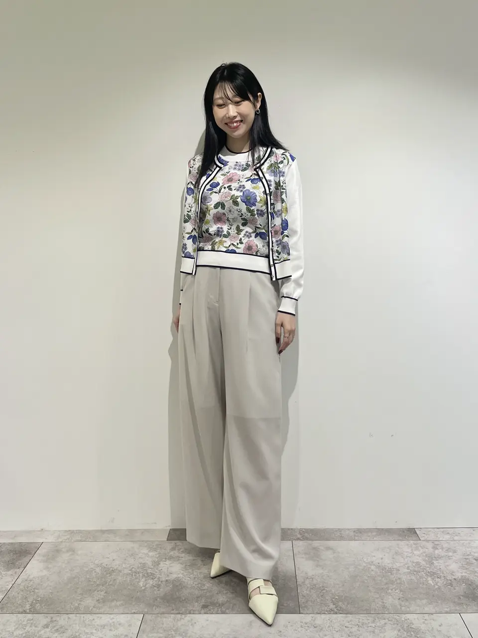 GRACE CONTINENTAL 端場 わかな コーディネート画像