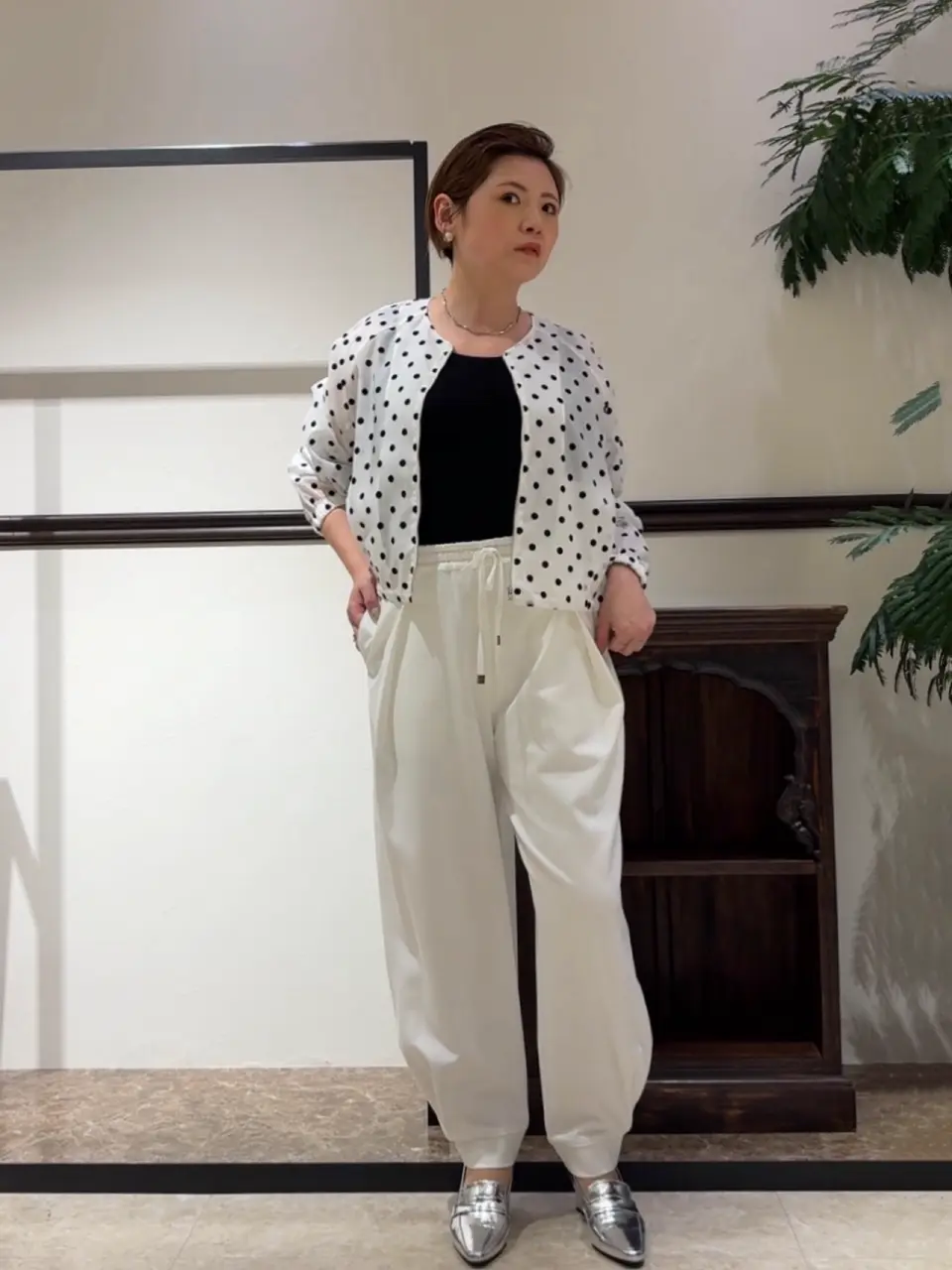 GRACE CONTINENTAL N.YURI コーディネート画像