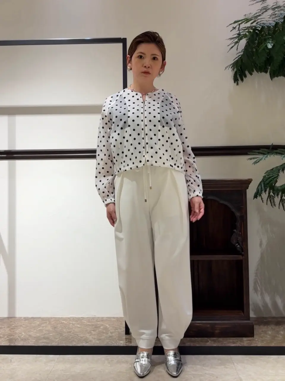 GRACE CONTINENTAL N.YURI コーディネート画像