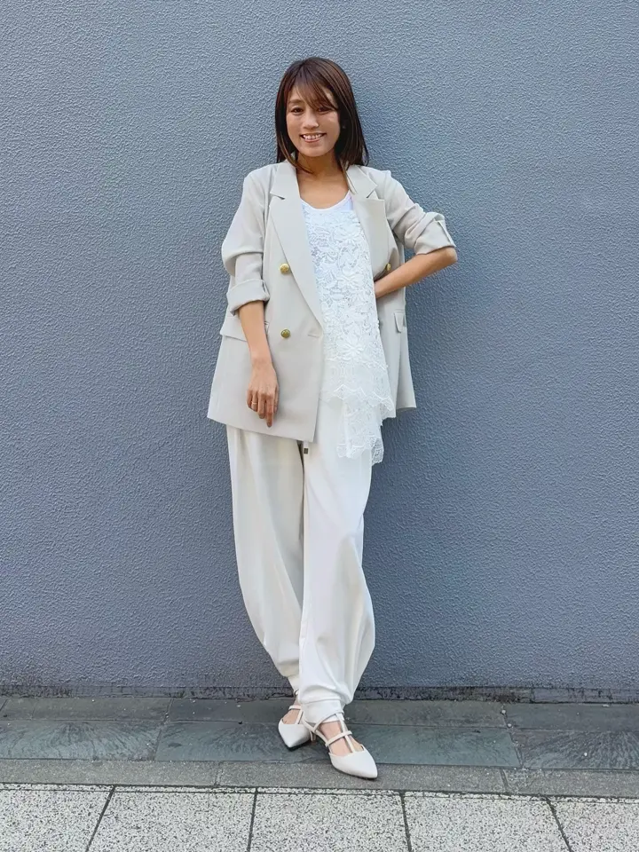 GRACE CONTINENTAL yukimi yonee コーディネート画像