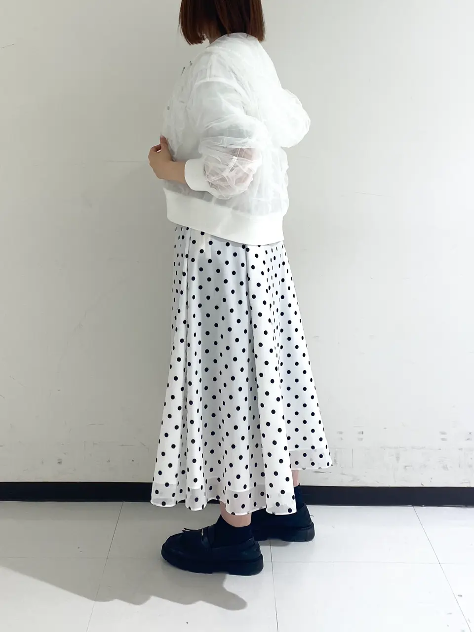 GRACE CONTINENTAL mikiho コーディネート画像