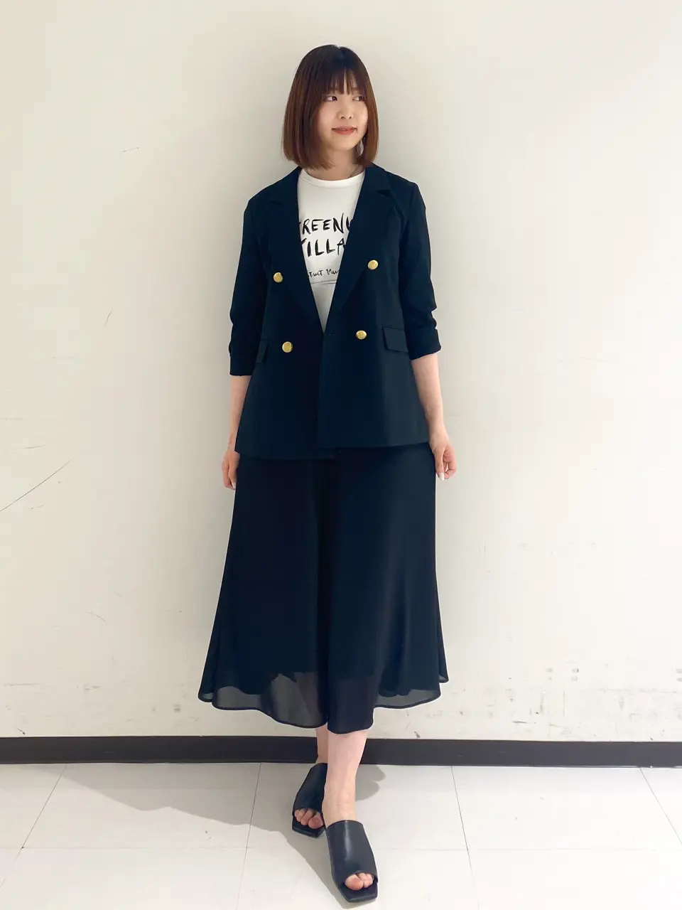 GRACE CONTINENTAL mikiho コーディネート画像