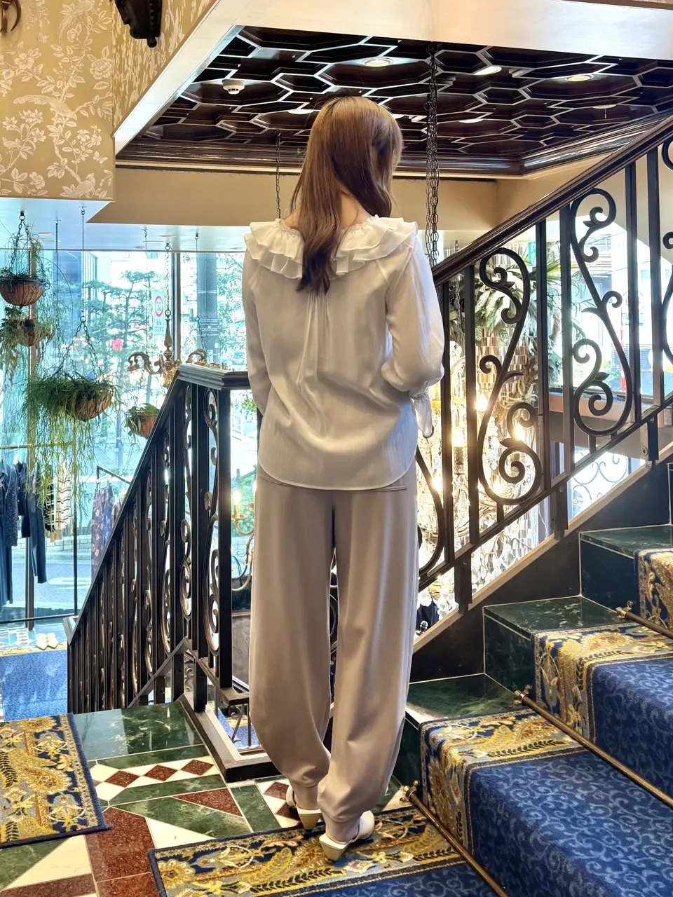 GRACE CONTINENTAL adachi miyuki コーディネート画像