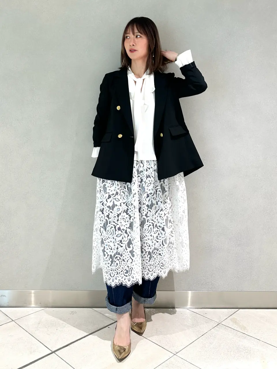 GRACE CONTINENTAL Kogane. コーディネート画像