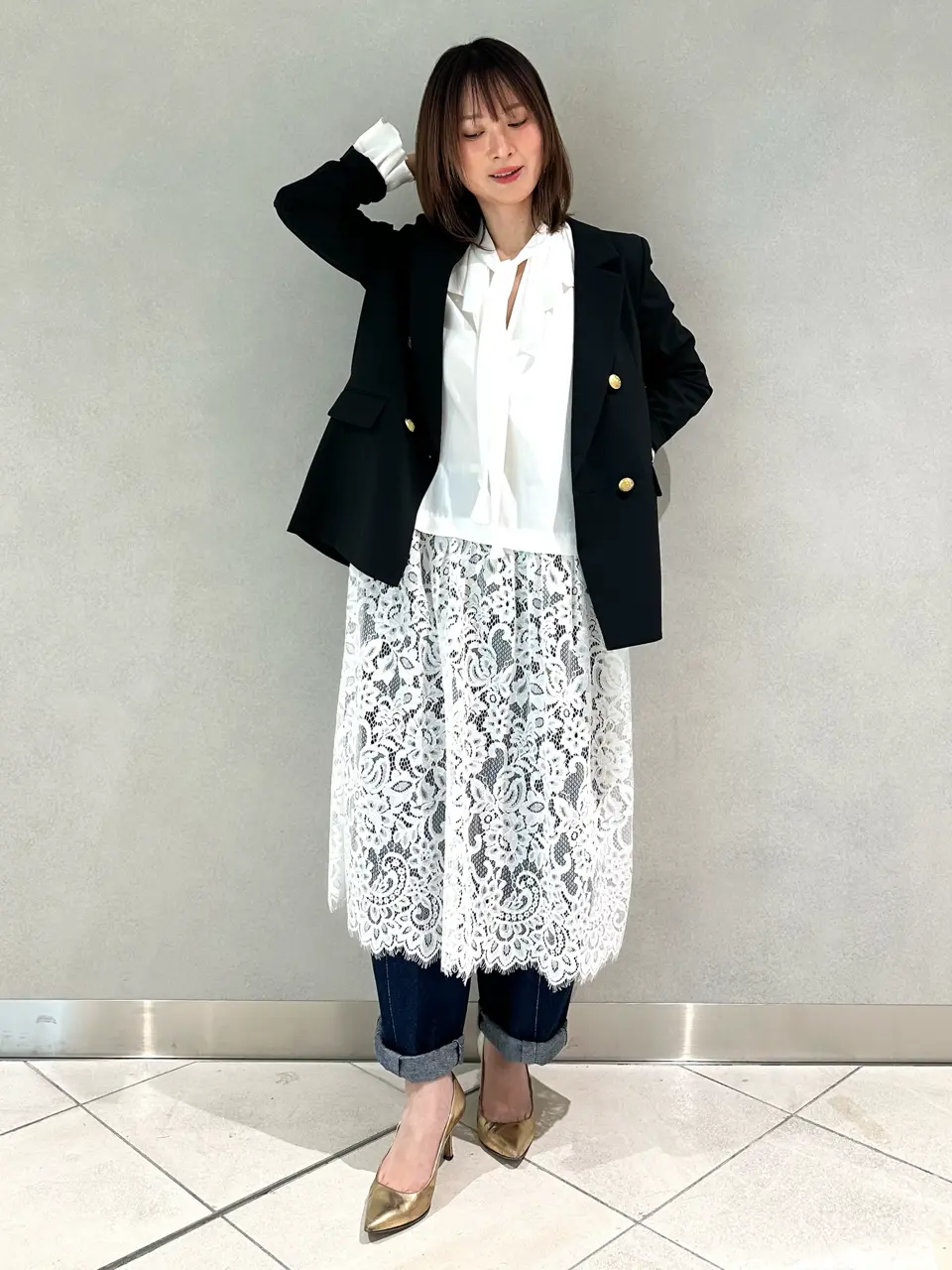 GRACE CONTINENTAL Kogane. コーディネート画像