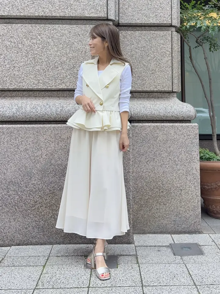 GRACE CONTINENTAL yukimi yonee コーディネート画像