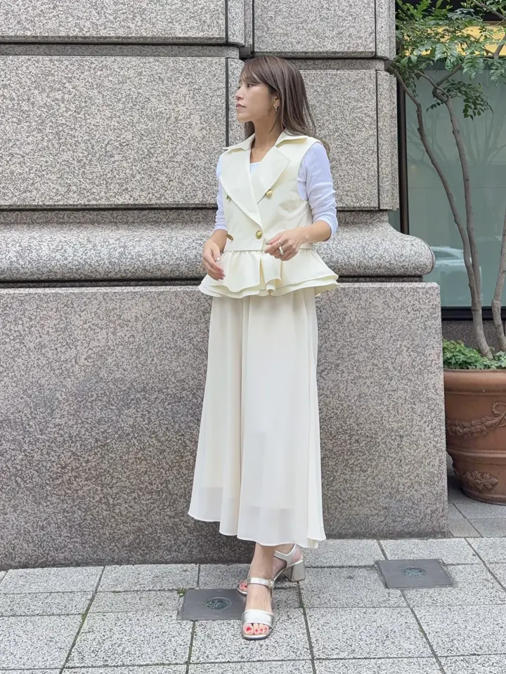 GRACE CONTINENTAL yukimi yonee コーディネート画像