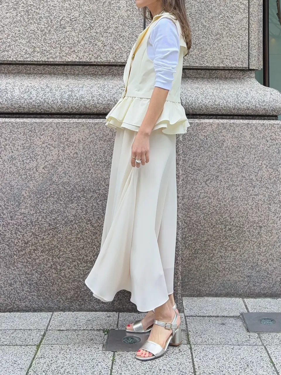 GRACE CONTINENTAL yukimi yonee コーディネート画像